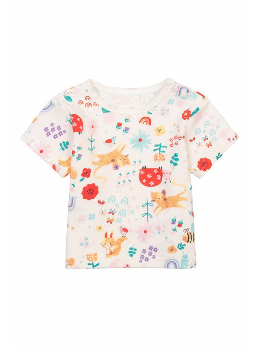 Pack of 3 - Girls Bunny Print T-Shirt