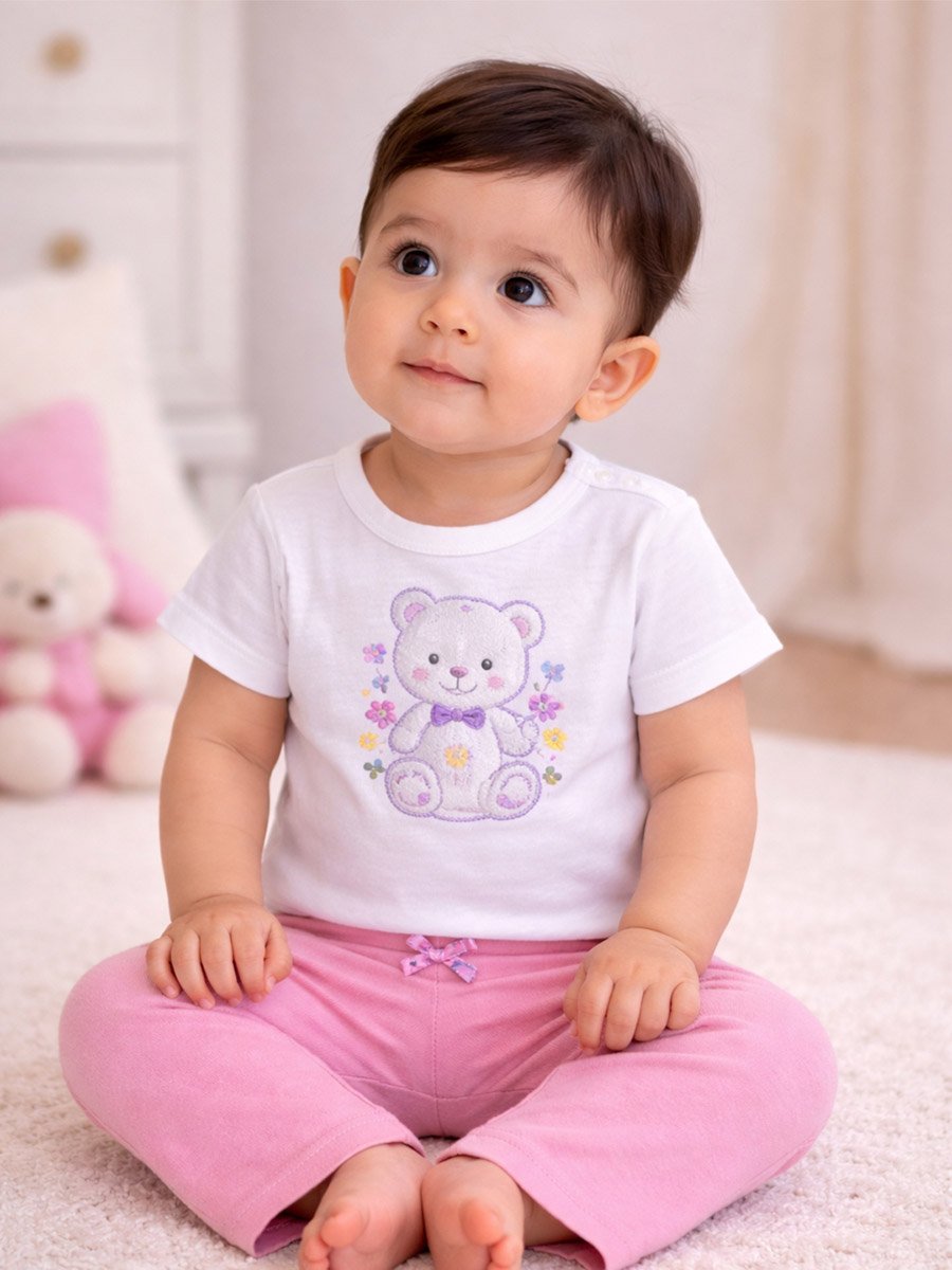 Pack of 4 -Premium Soft Cotton Baby Pants