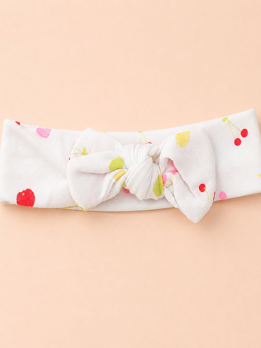 3-Piece Baby Outfit Ribbed Bodysuit, Pants and Headband Set