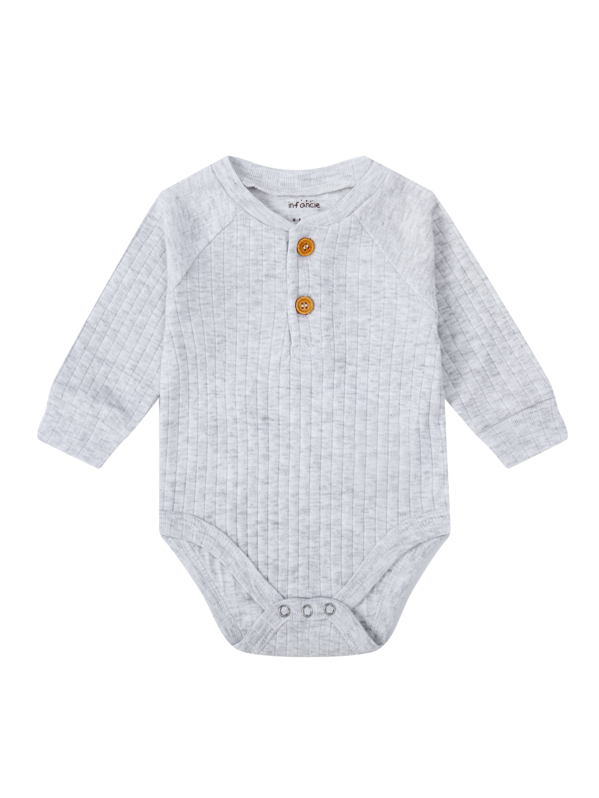 3-Piece Ribbed Bodysuit, Footed Pants and Soft Hat Set
