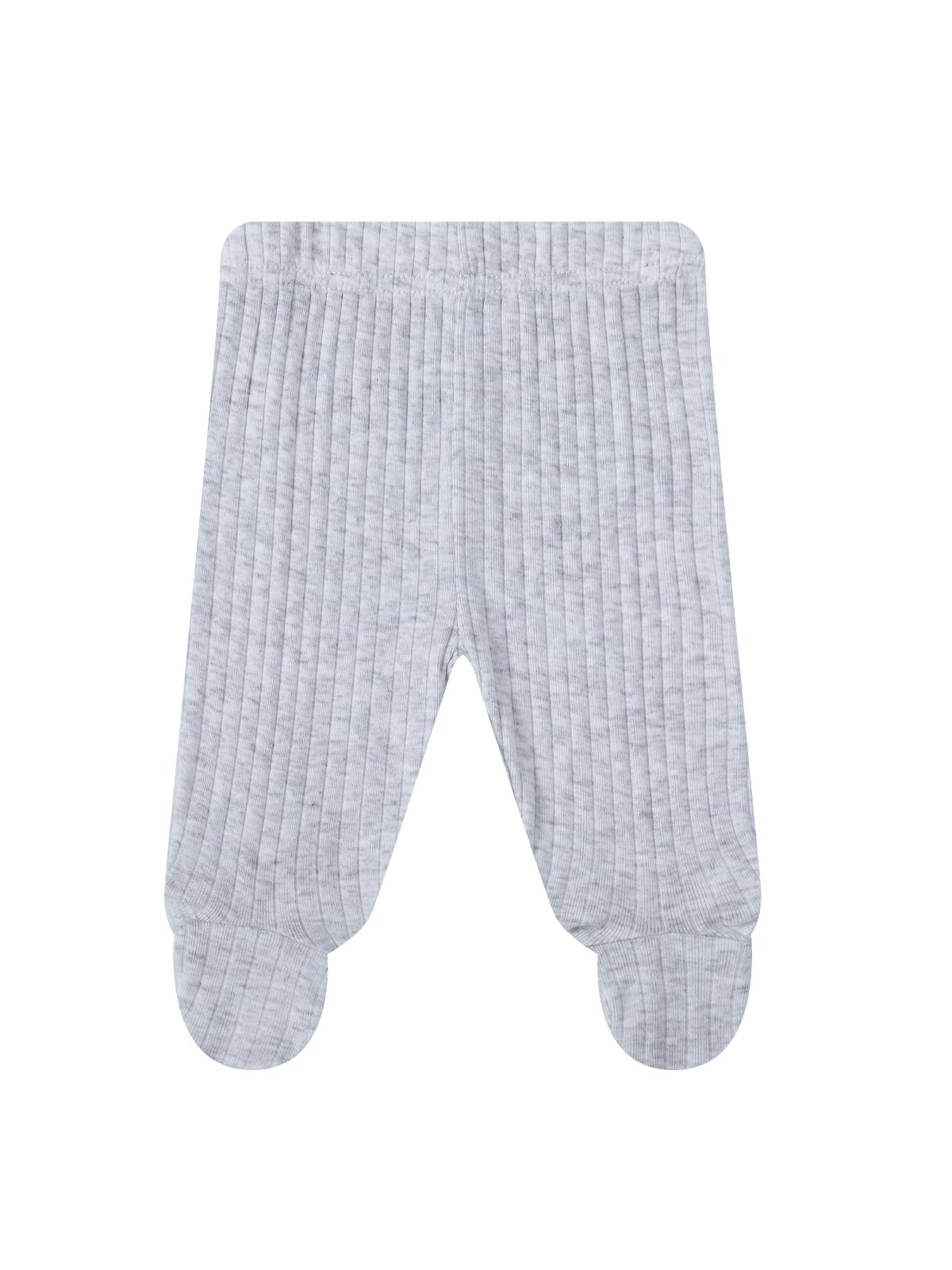 3-Piece Ribbed Bodysuit, Footed Pants and Soft Hat Set