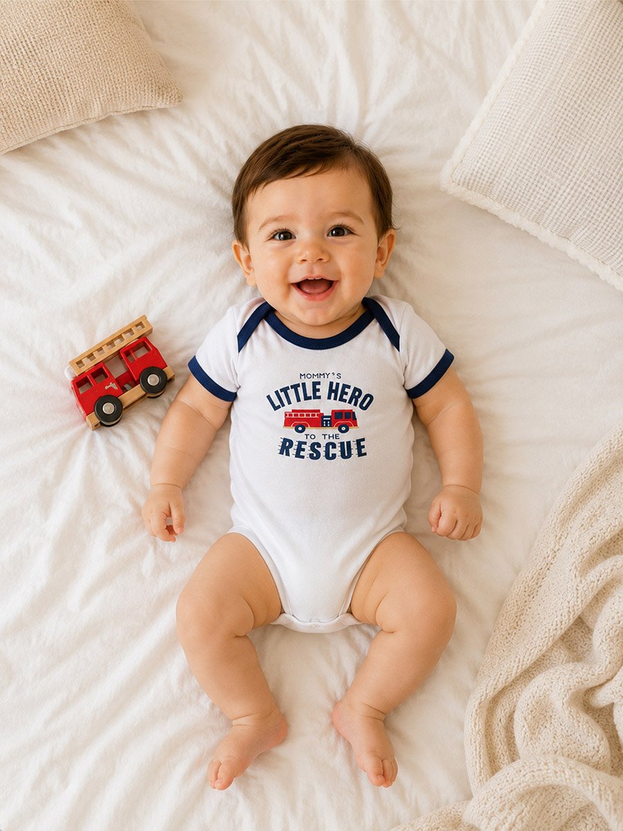 3-Piece Printed Bodysuit, Soft Knit Pants and Bib Set