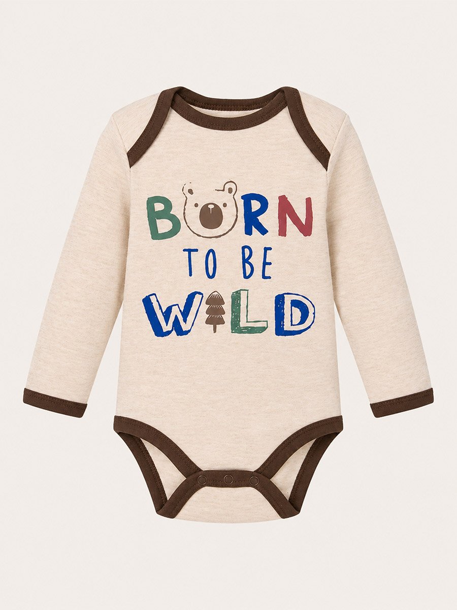 3-Piece Printed Bodysuit, Cap and Socks Set