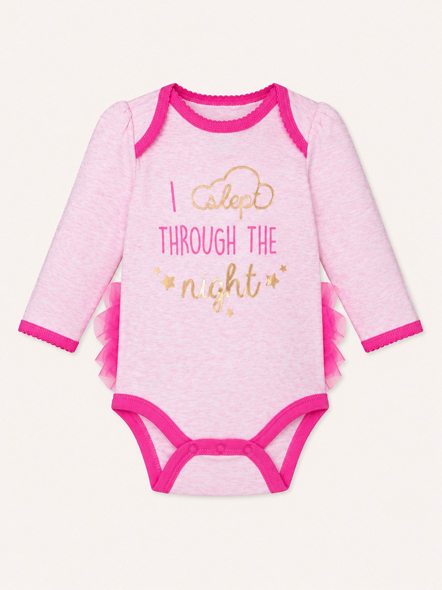 Pack of 3 -Baby Tutu Bodysuit, Embellished Hat and Socks