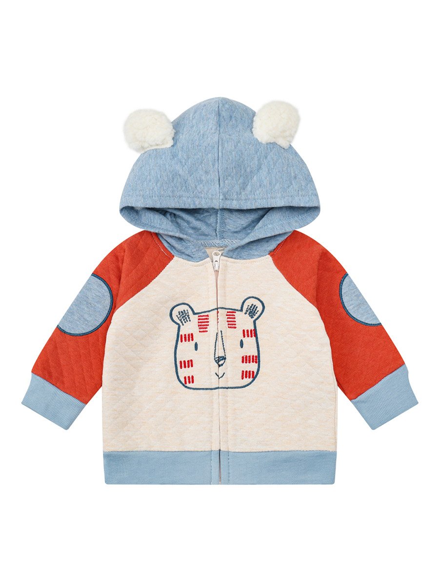 Baby Graphic Quilted Hoodie and Joggers Set