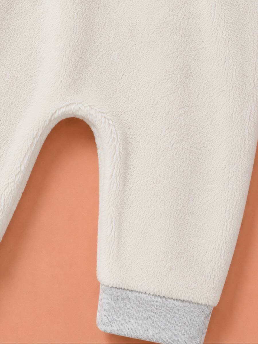 3-Piece Printed Bodysuit, Joggers and Mittens Set