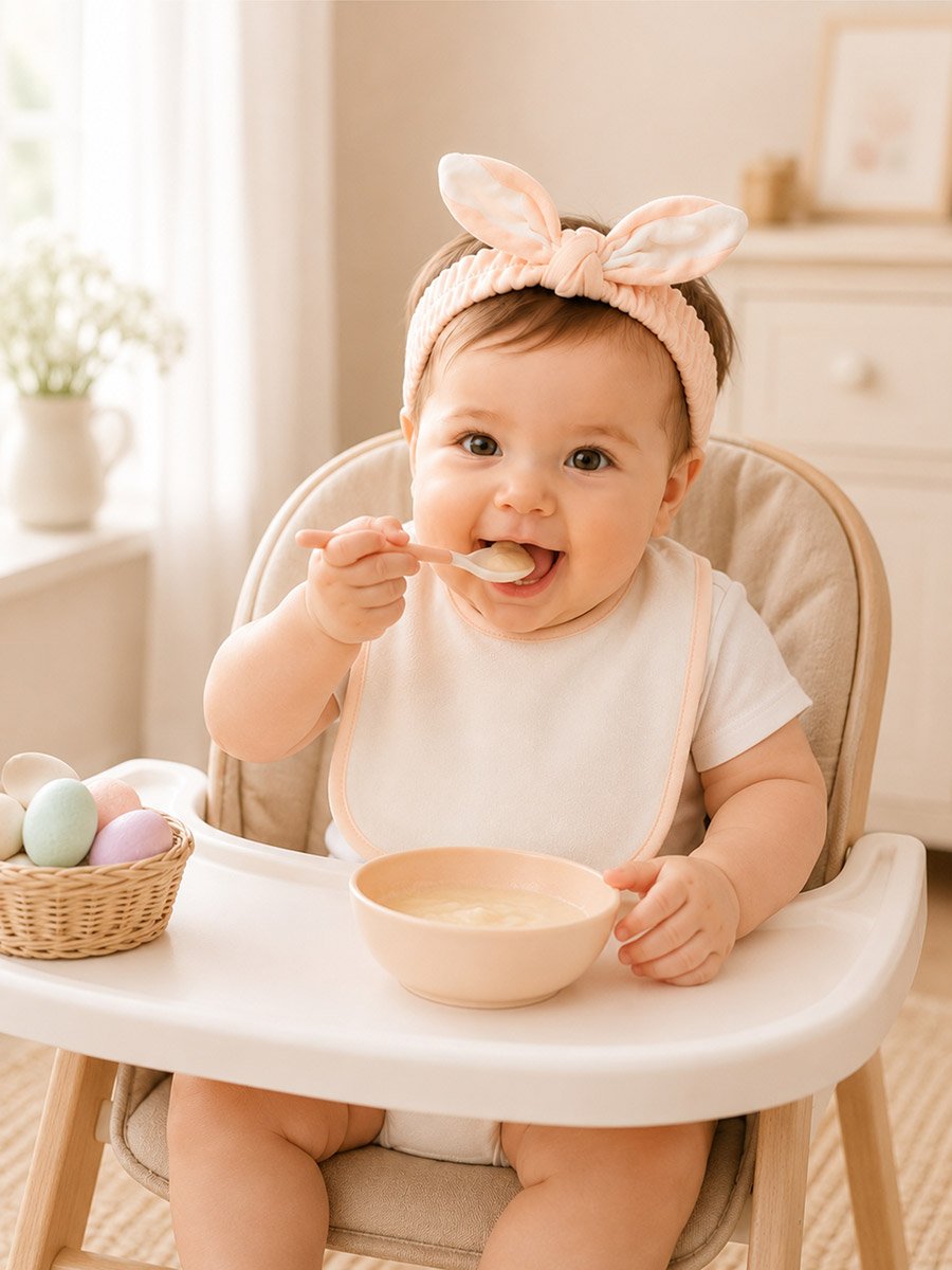 5-Piece Printed Bibs, Socks and Headband
