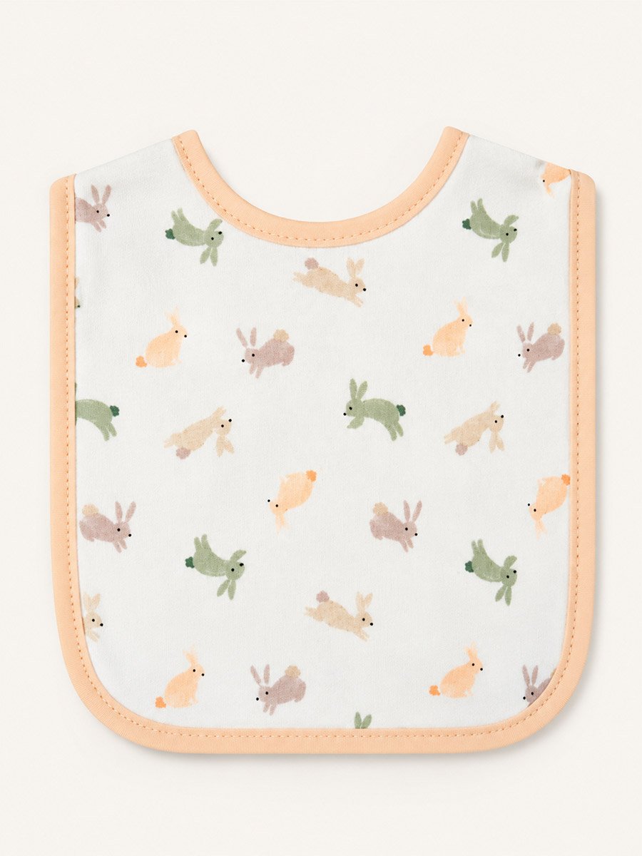 5-Piece Printed Bibs, Socks and Headband