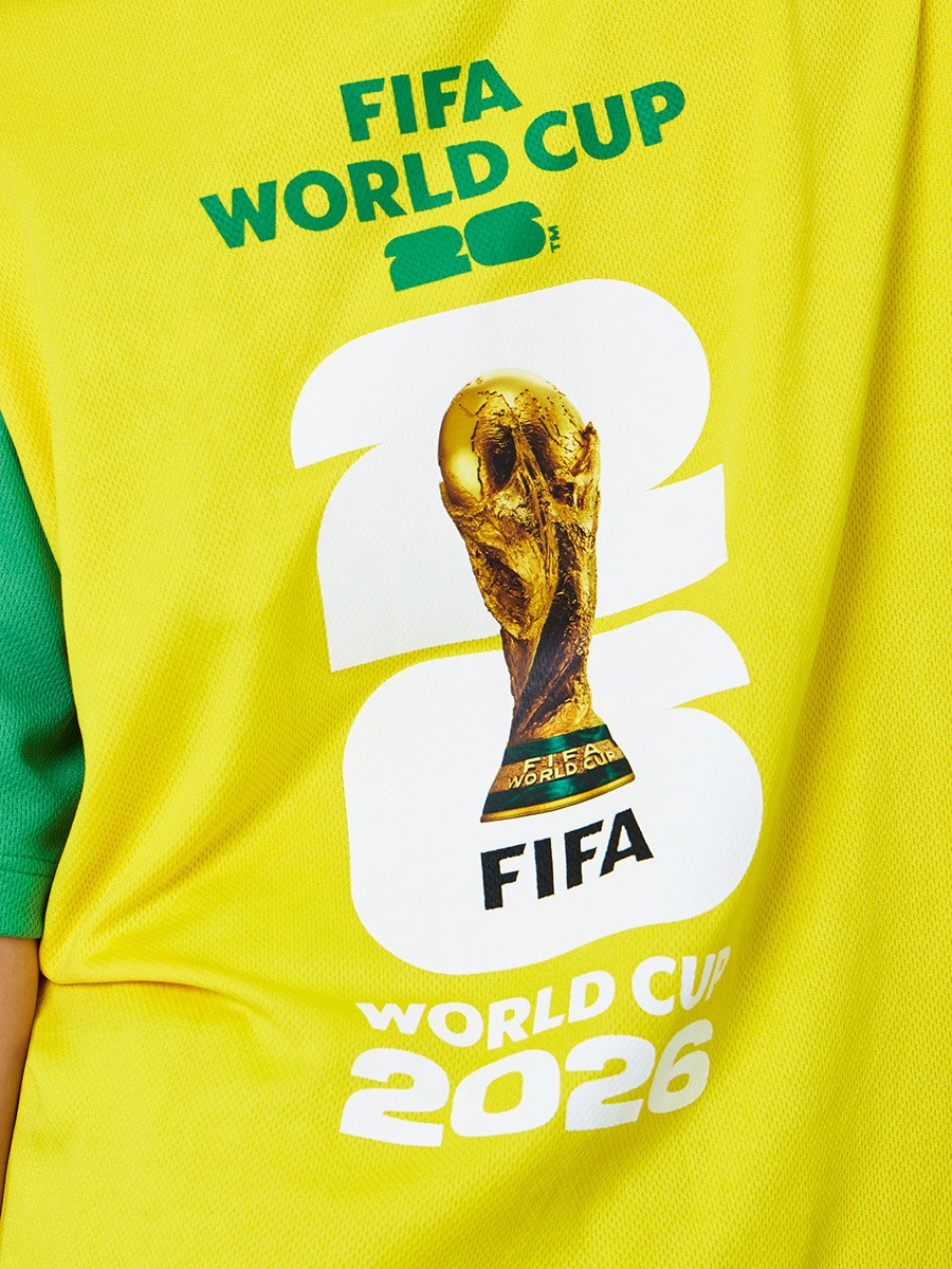 تيشيرت جيرسي منتخب البرازيل بشعار فيفا