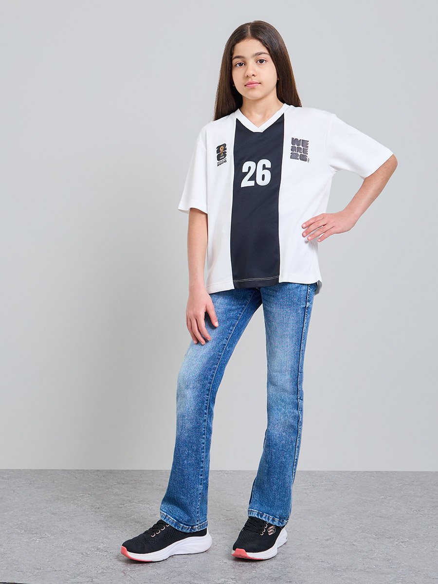 Teens Germany Print FIFA Jersey T-Shirt