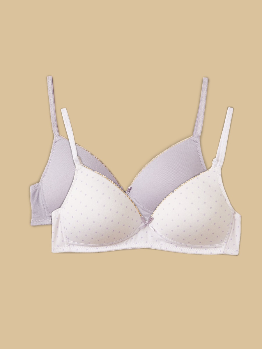 Pack of 2 - Padded Trainer Bra