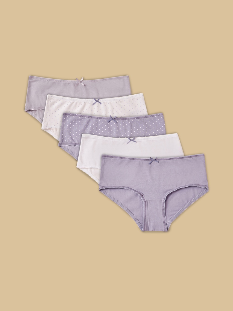 Pack of 5 - Assorted Boyleg Briefs