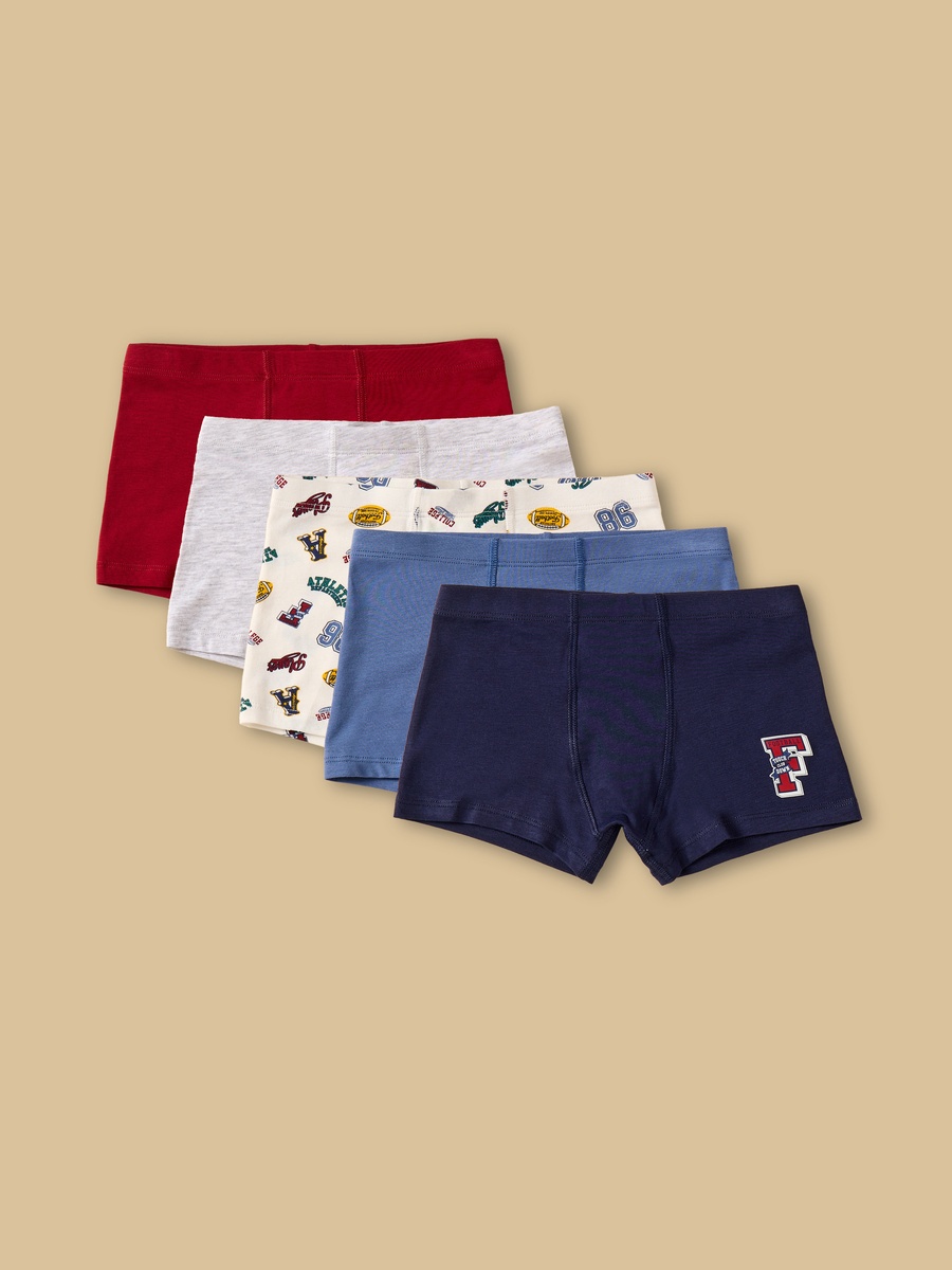 Pack of 5 - Printed Trunks
