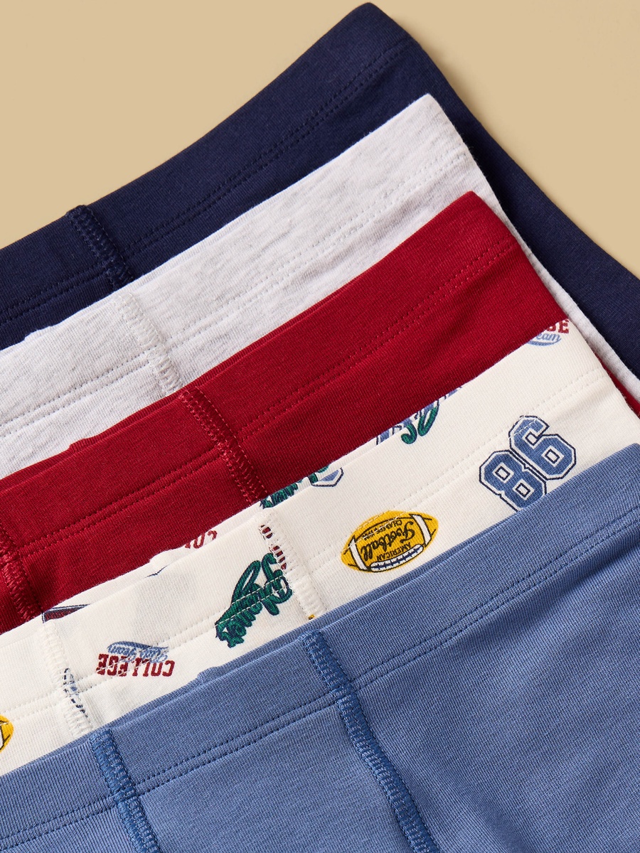 Pack of 5 - Printed Trunks
