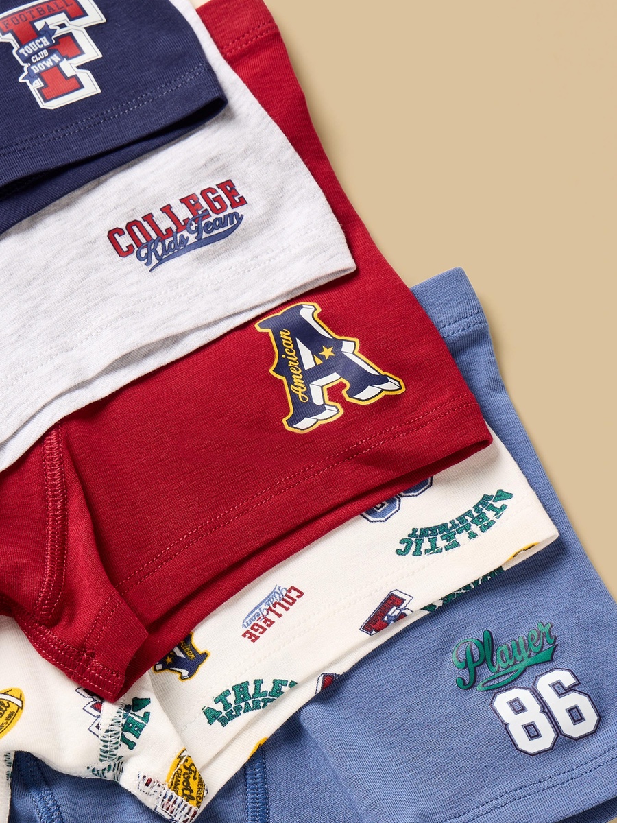 Pack of 5 - Printed Trunks
