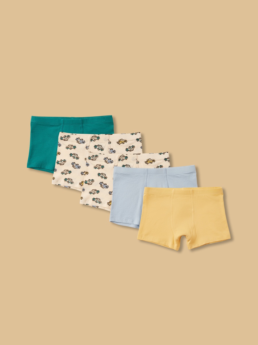 Pack of 5 - Vehicle Print Trunks