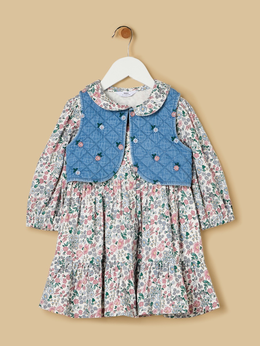 white christmas dresses Trendsetting Girlie Long Sleeve Denim Shrug Jacket