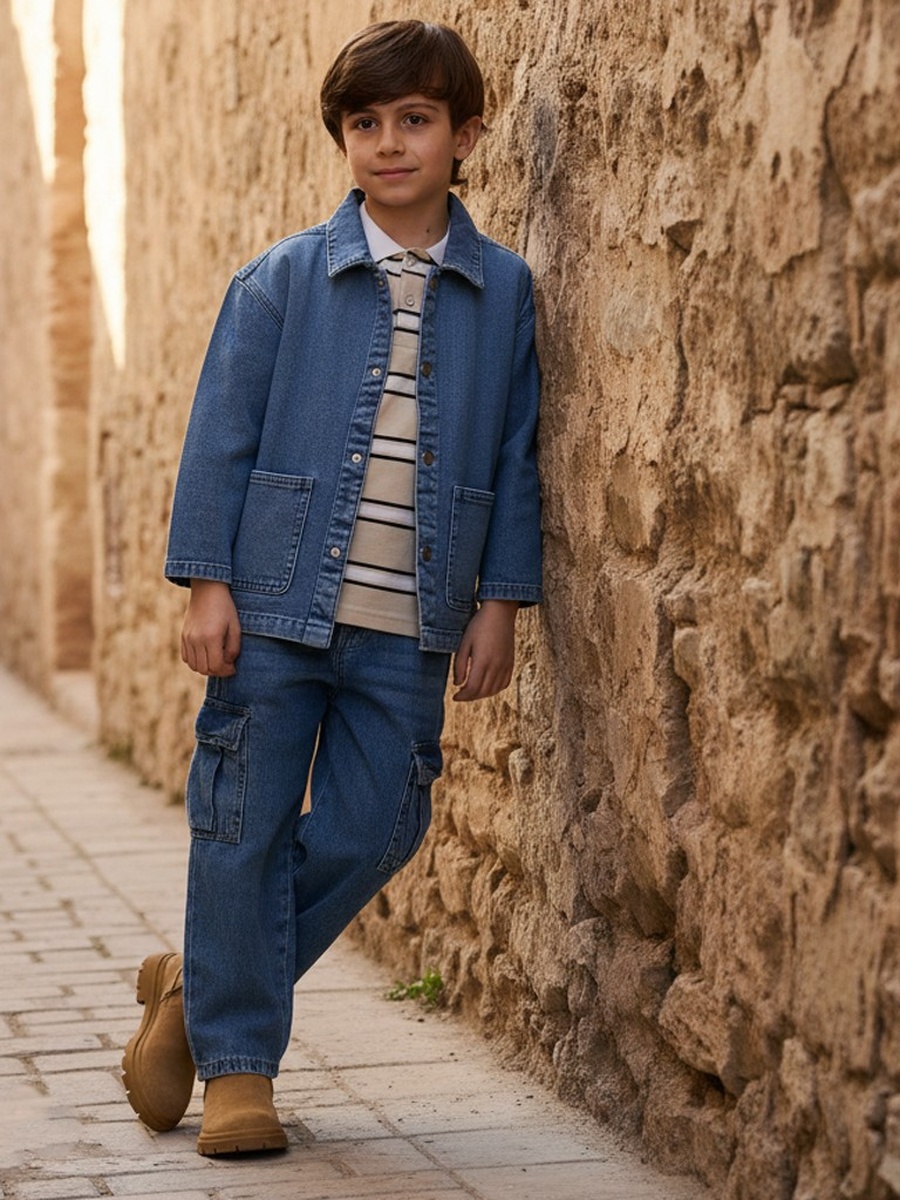 Utility Denim Shacket