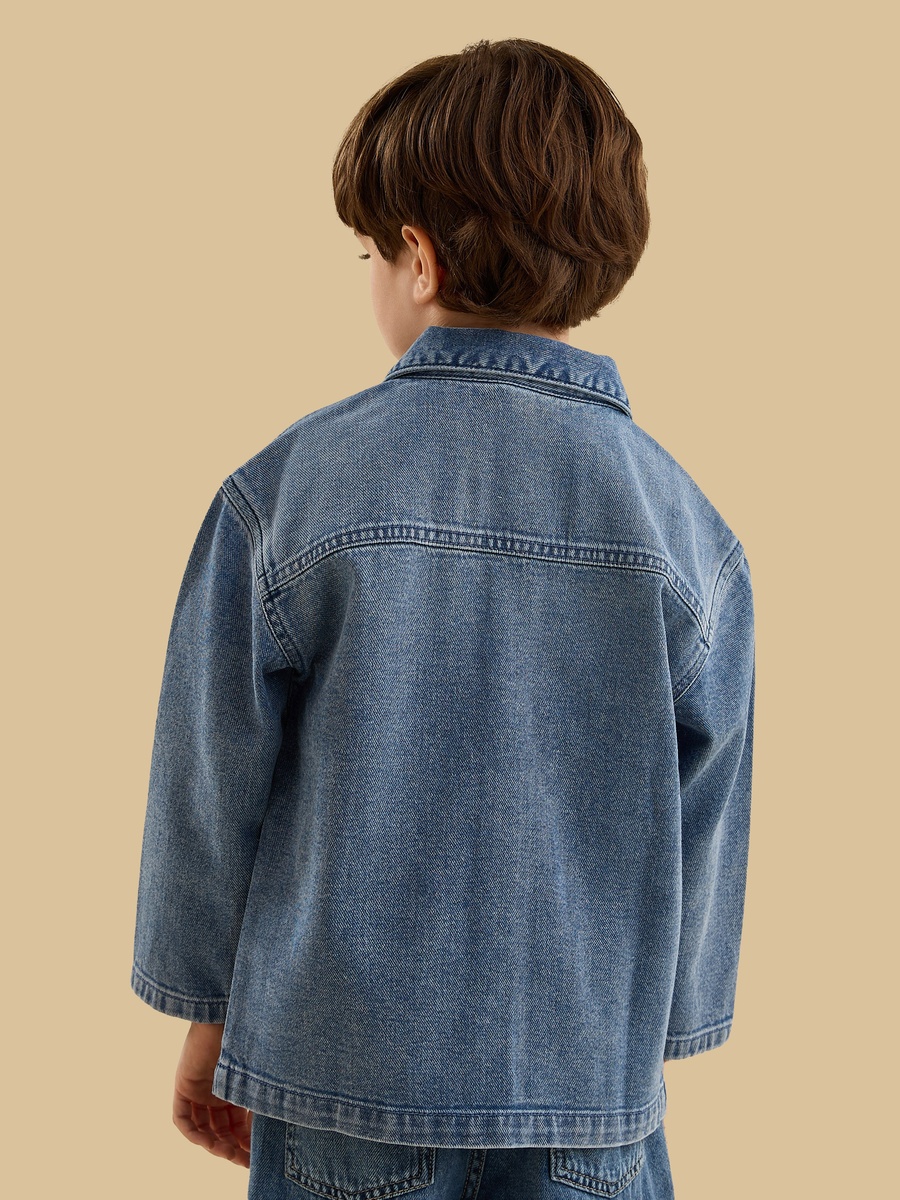 Utility Denim Shacket