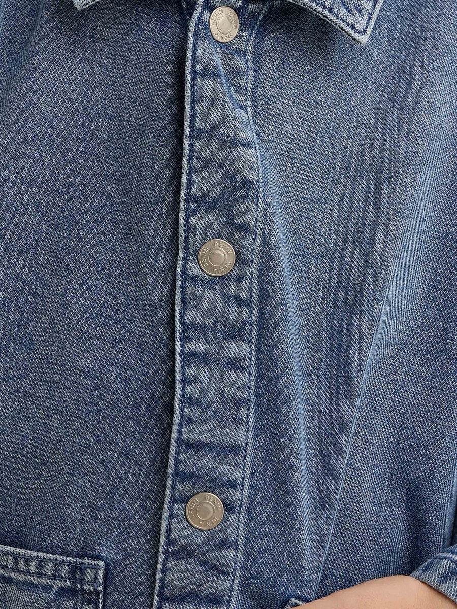 Utility Denim Shacket