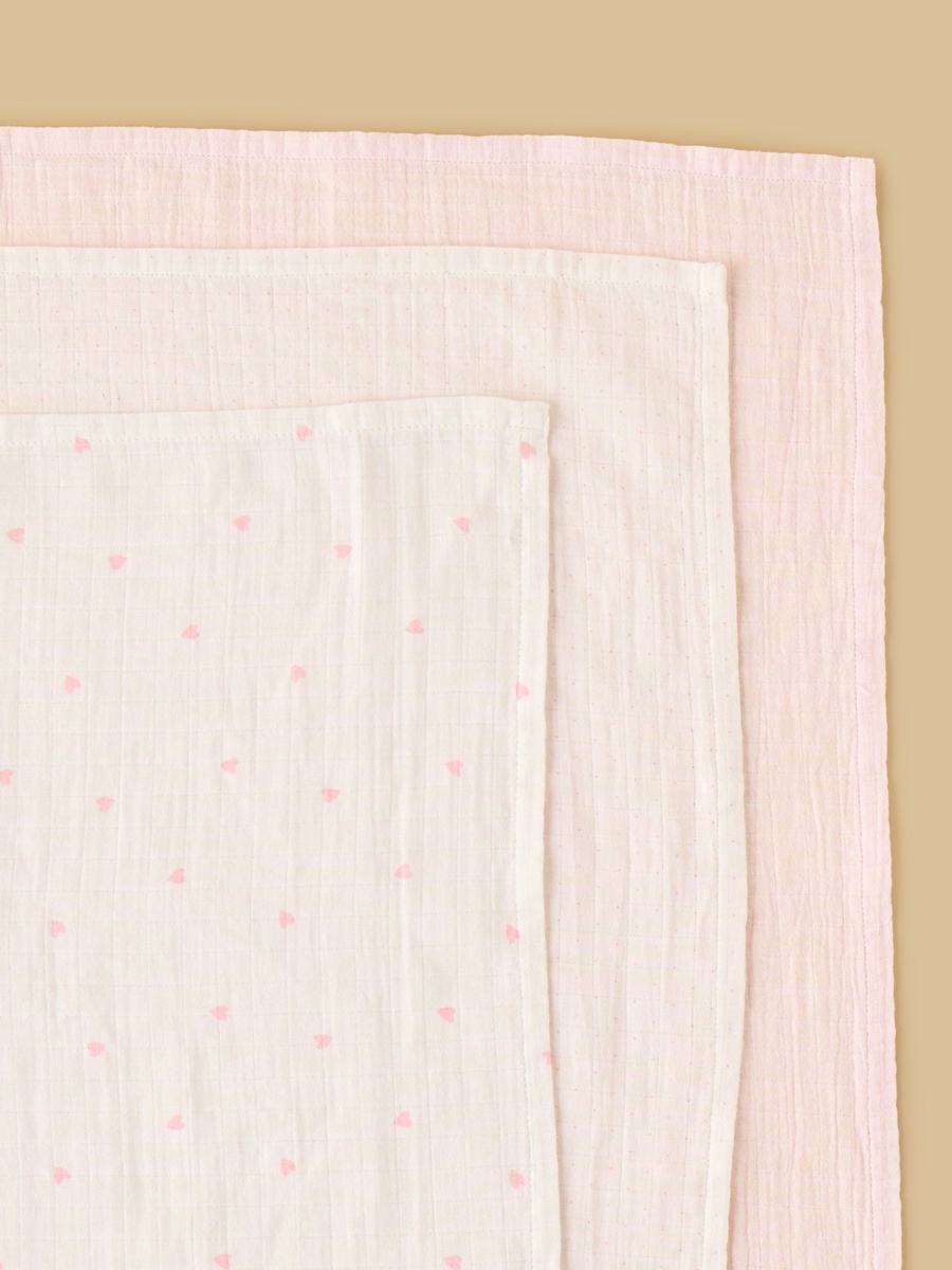 Pack of 3 - Assorted Cotton Wash Cloth