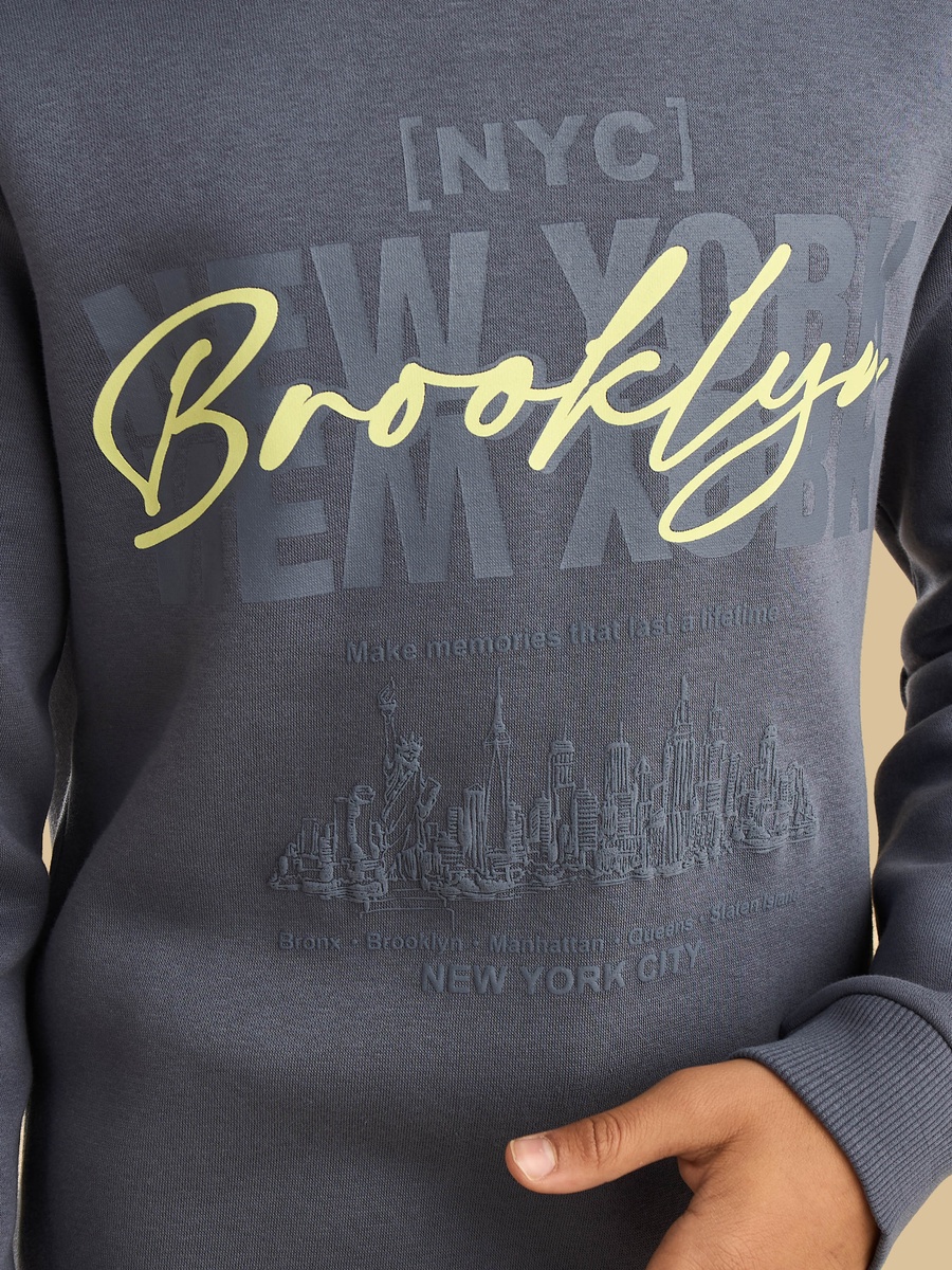 Brooklyn Print Sweatshirt