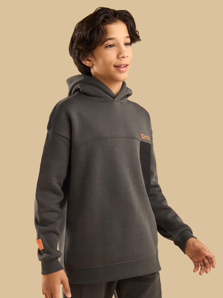 Printed Hooded Sweatshirt
