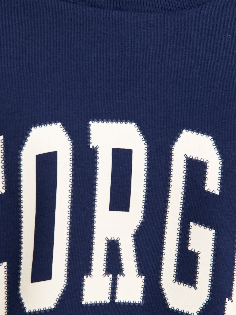 Georgia Print Oversized Sweatshirt