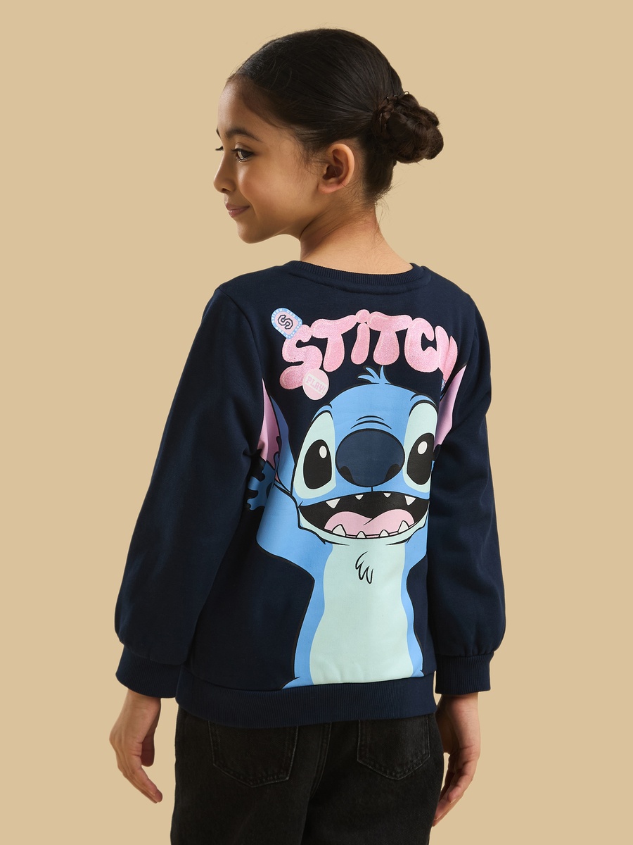 Stitch Print Sweatshirt