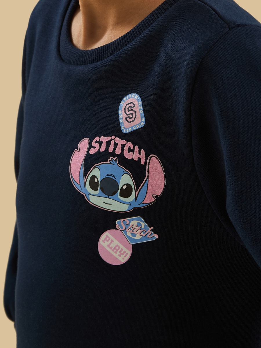 Stitch Print Sweatshirt