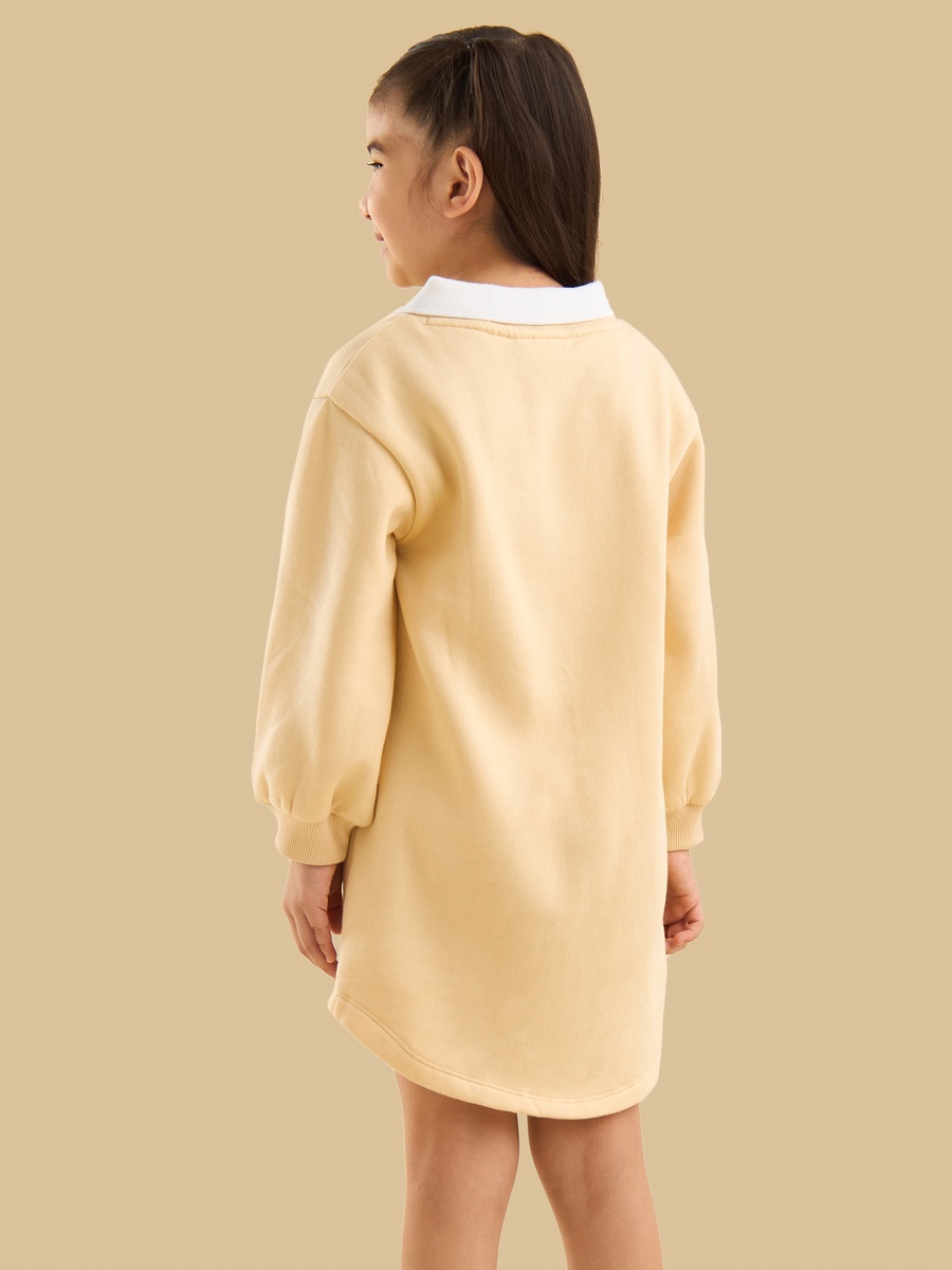 Care Bears Print Polo Sweat Dress