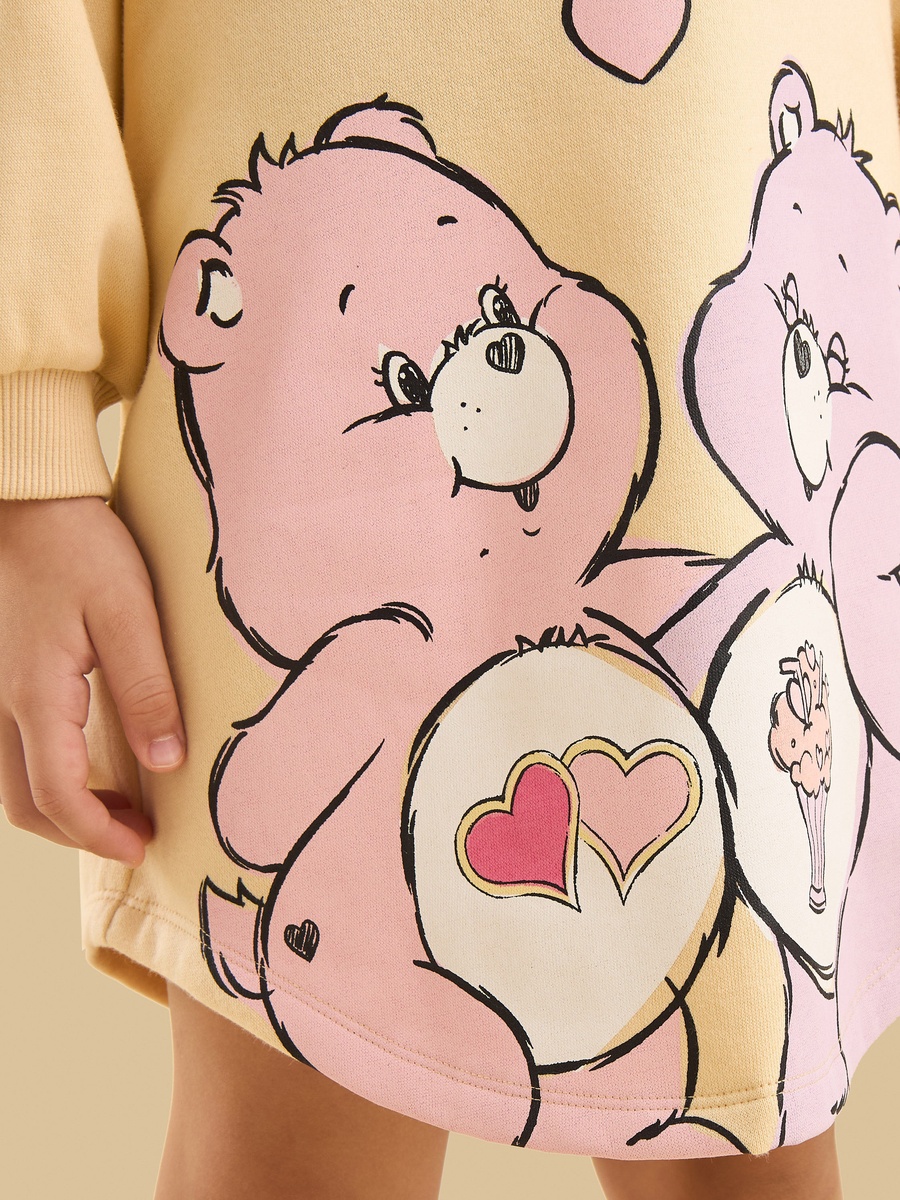 Care Bears Print Polo Sweat Dress