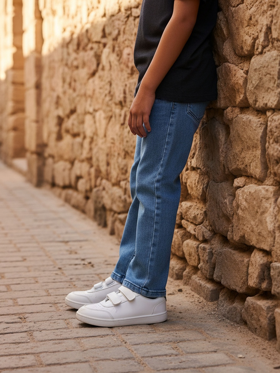 Mid-Rise Balloon Fit Jeans