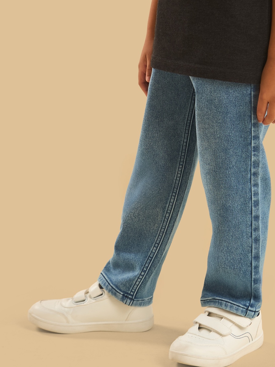 Mid-Rise Balloon Fit Jeans