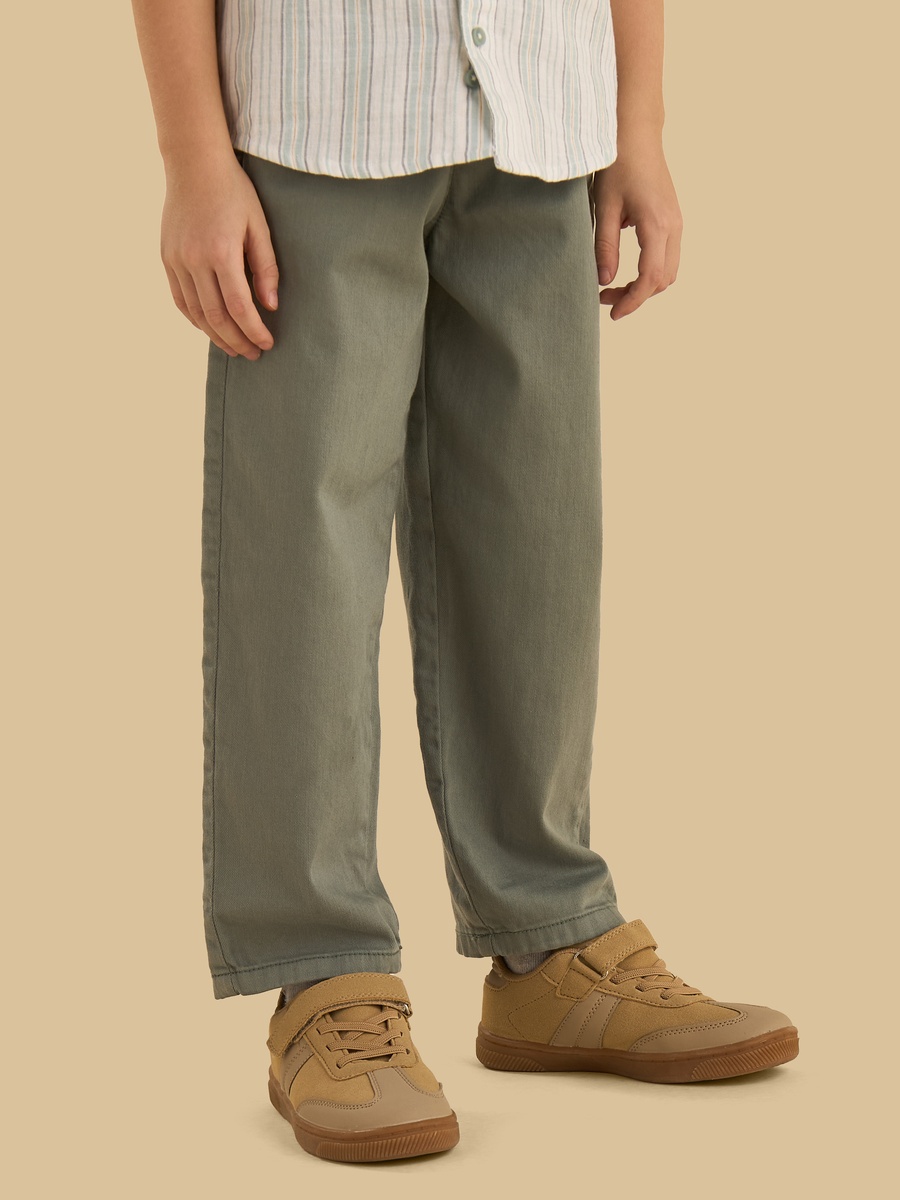 Wide Leg Pull-On Jeans