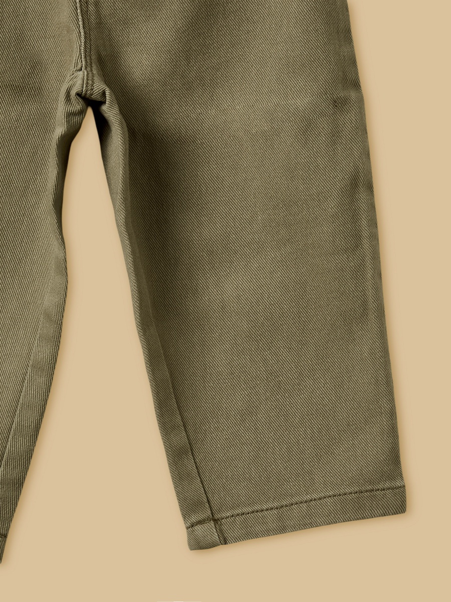 Balloon Fit Cotton Jeans