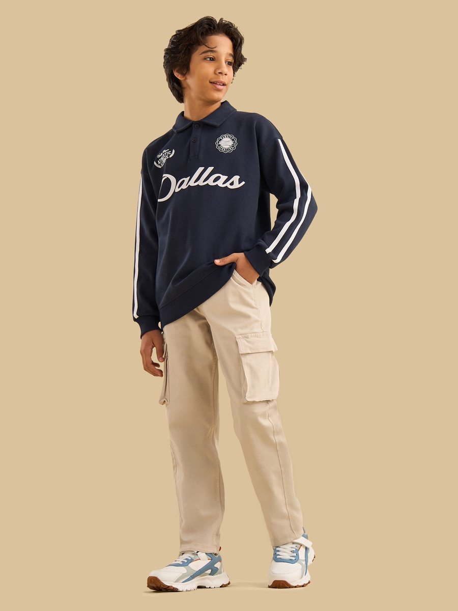 Stretchable Cotton Cargo Pants