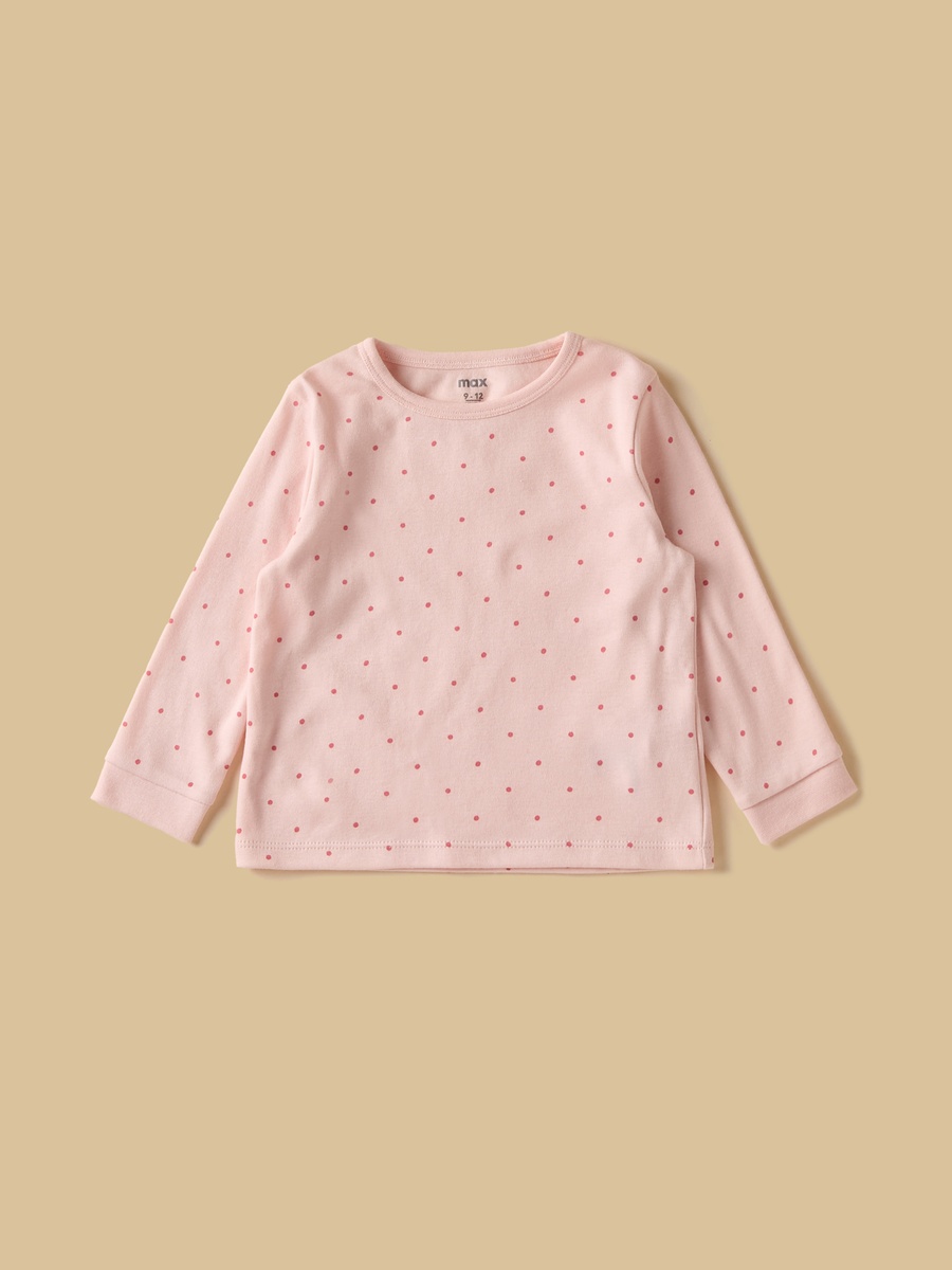 Pack of 2 - Printed Cotton Pyjama Set