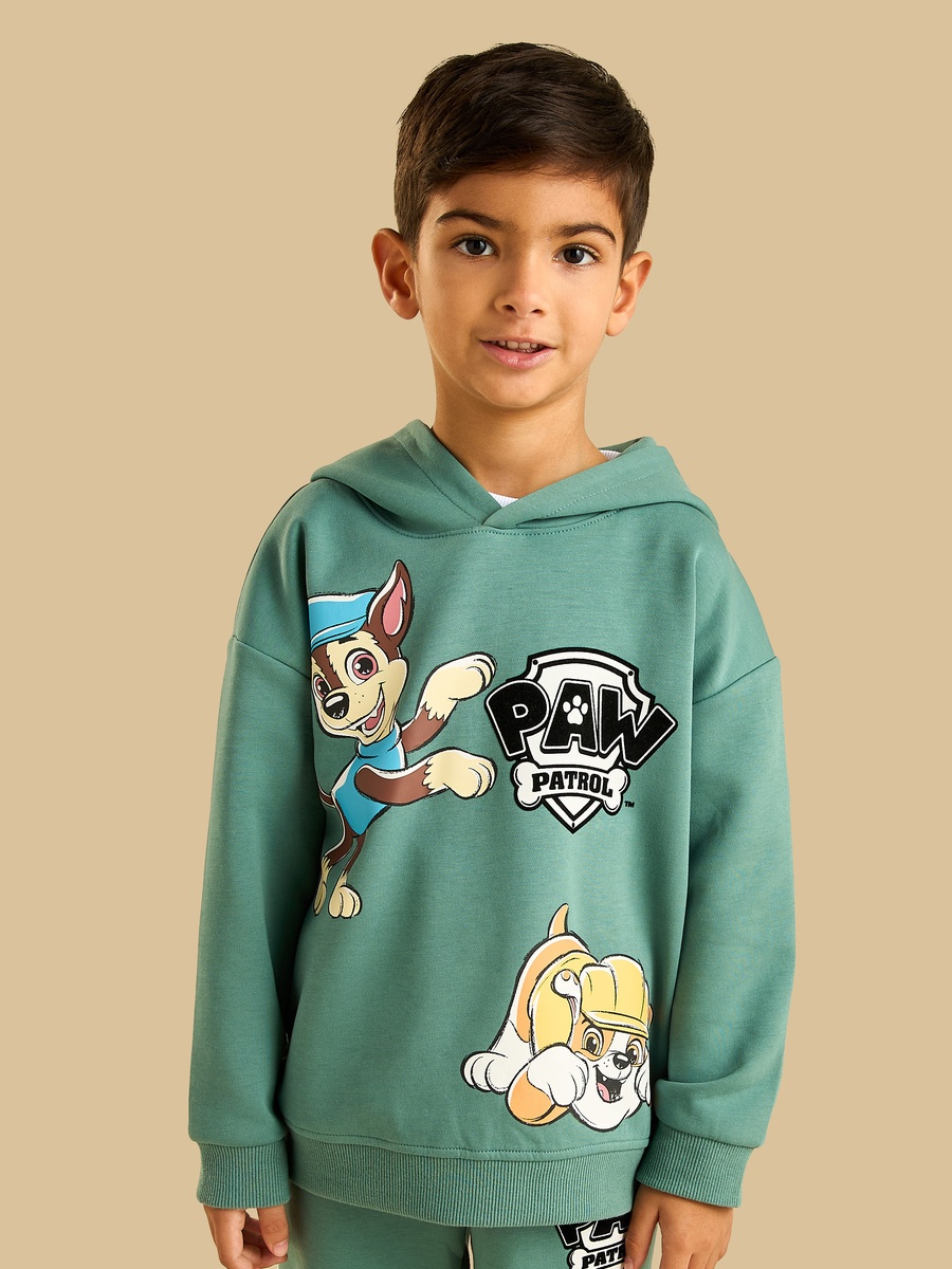 PAW Patrol Print Hooded Sweatshirt and Joggers Set