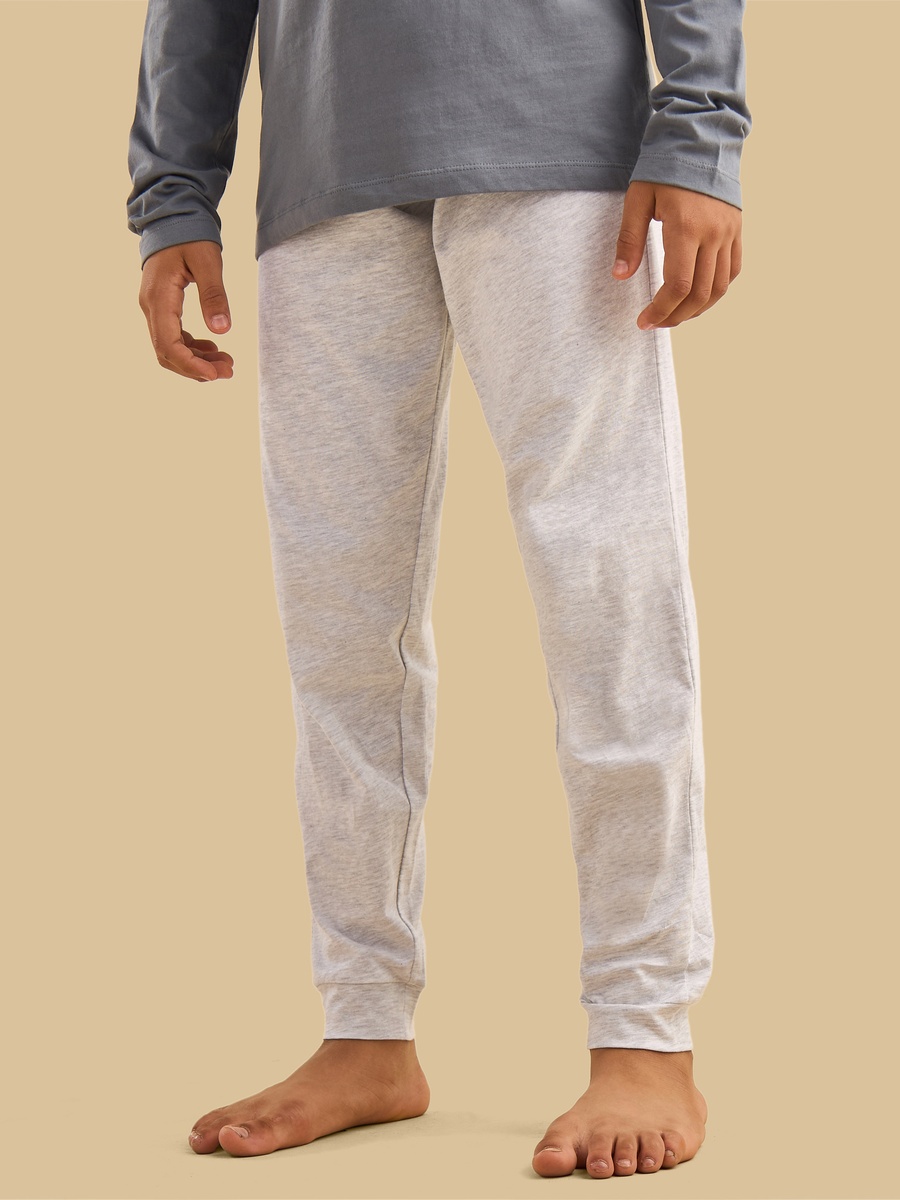 Typographic Print Cotton Pyjama Set