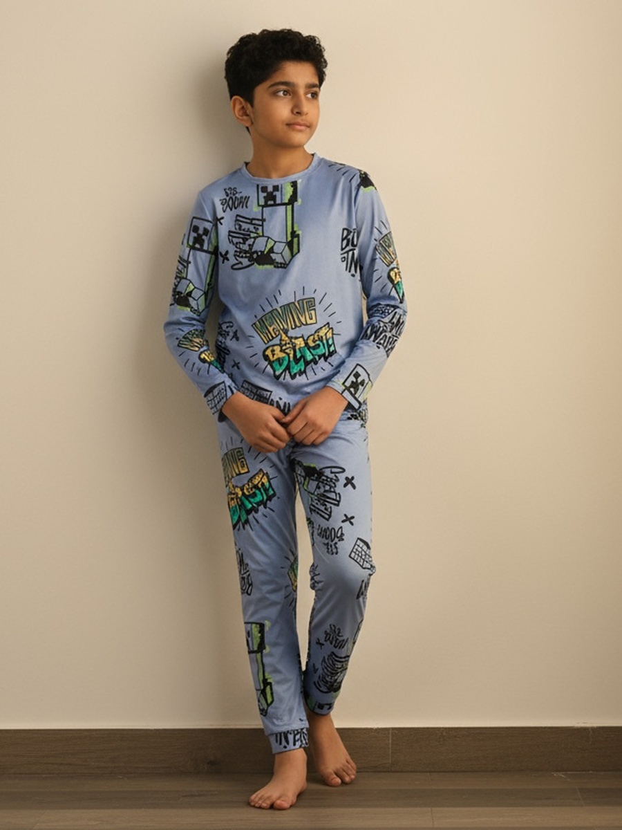 Minecraft Print Pyjama Set
