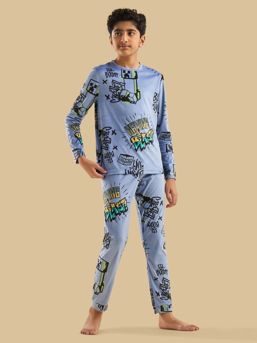 Minecraft Print Pyjama Set