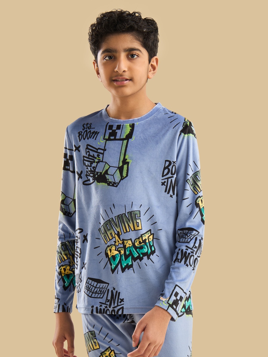 Minecraft Print Pyjama Set