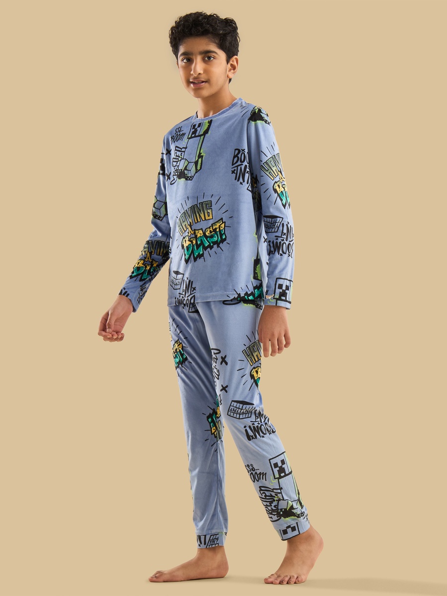 Minecraft Print Pyjama Set