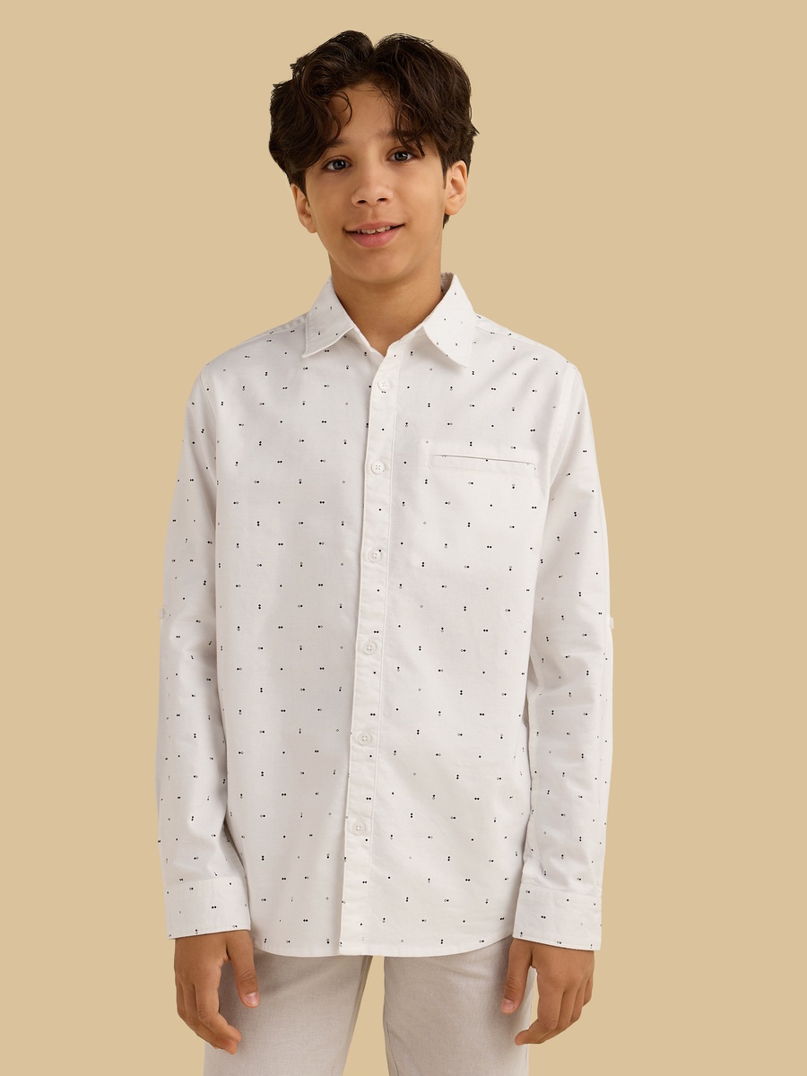 Printed Oxford Shirt