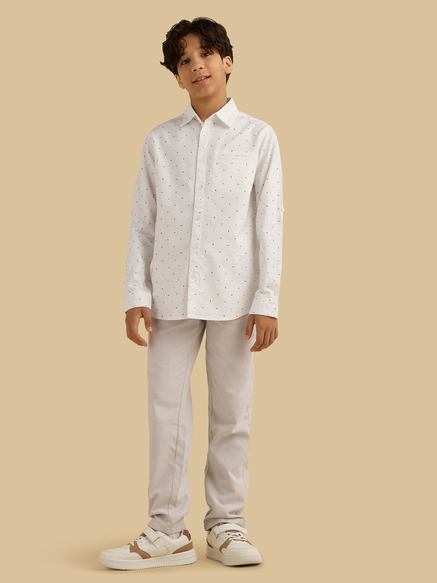 Printed Oxford Shirt