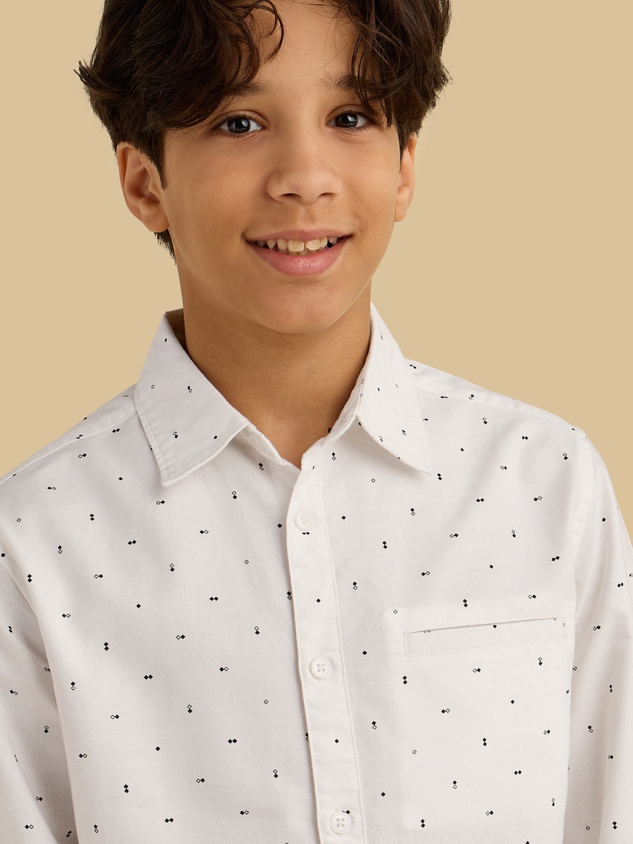 Printed Oxford Shirt