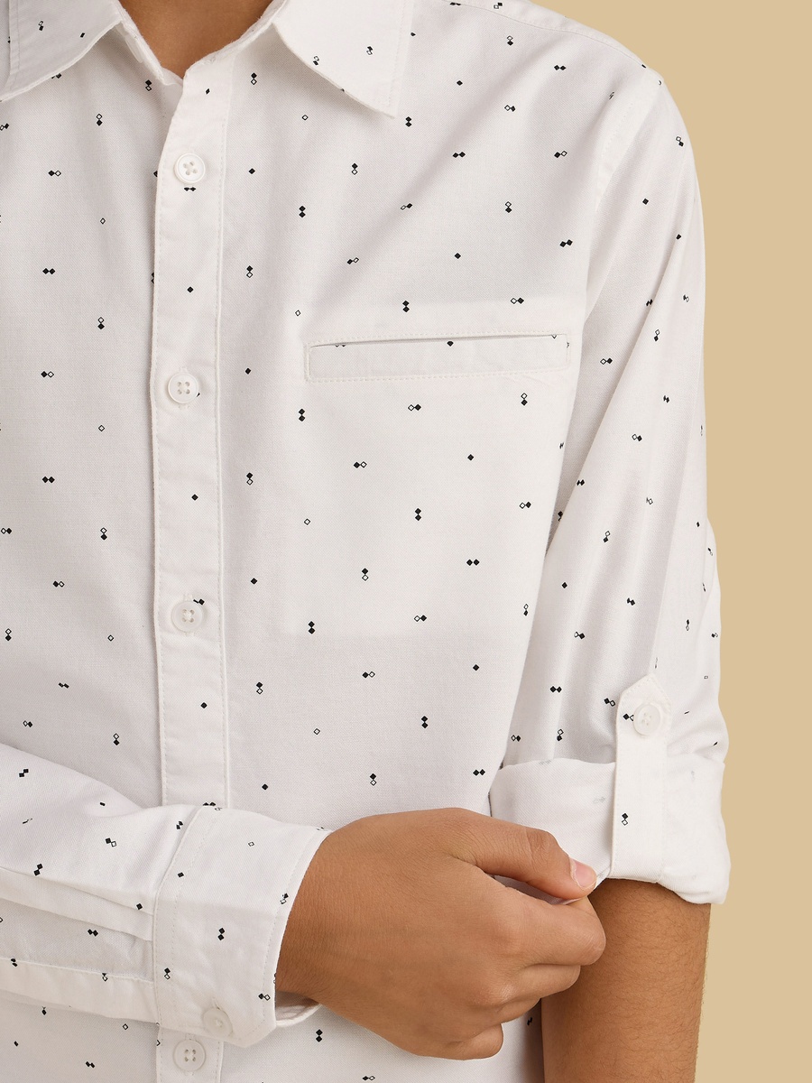 Printed Oxford Shirt