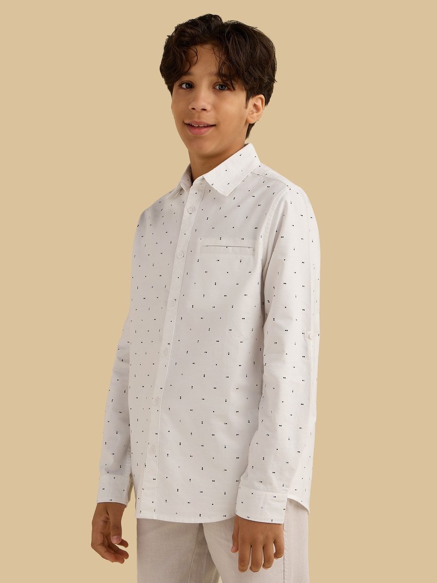 Printed Oxford Shirt