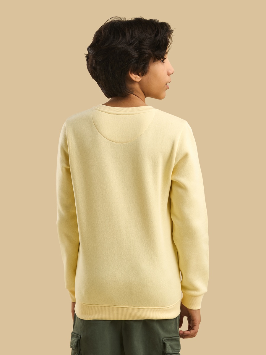 Typographic Print Sweatshirt